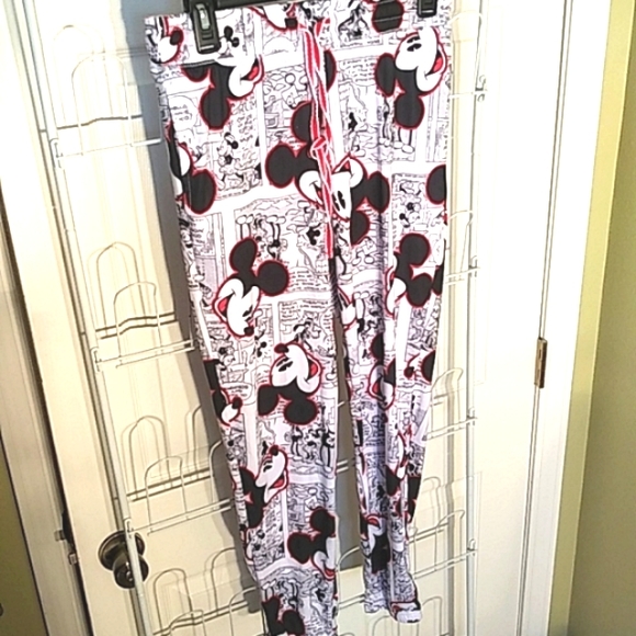 Disney- Women's Mickey Mouse Pajama/Lounge Pants w/Pockets- Size S - Picture 2 of 4